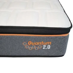 Queen Medium-Firm Mattress-in-a-Box with Pocket Coils- 60"