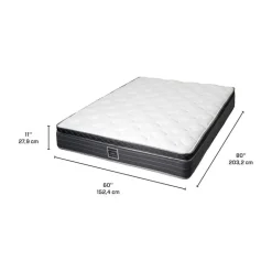 Queen Medium-Firm Mattress with Springs - 60"