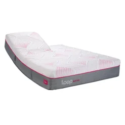 Queen Medium-Firm Split-Head Hybrid Mattress-in-a-Box - 60"