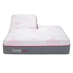 Queen Medium-Firm Split-Head Hybrid Mattress-in-a-Box - 60