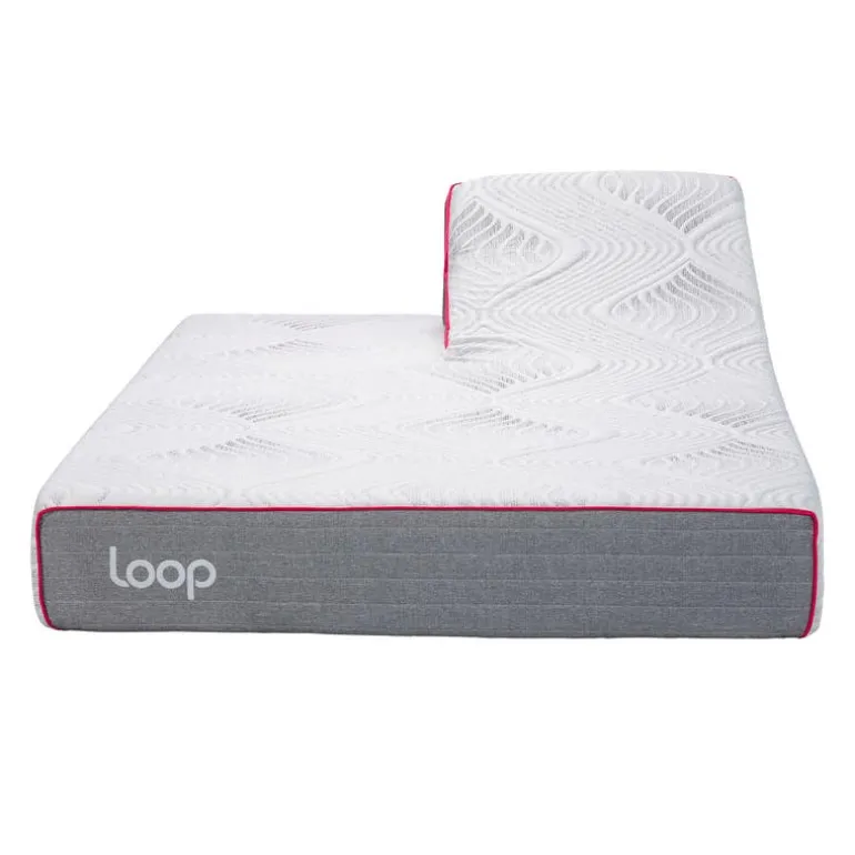 Queen Medium-Firm Split-Head Memory FoamMattress-in-a-Box - 60"