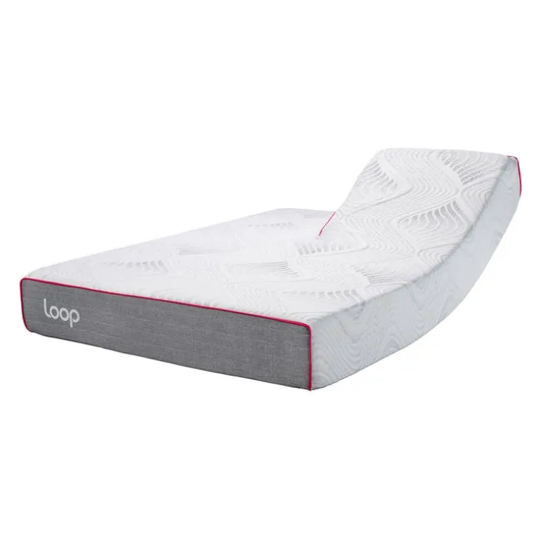 Queen Medium-Firm Split-Head Memory FoamMattress-in-a-Box - 60"