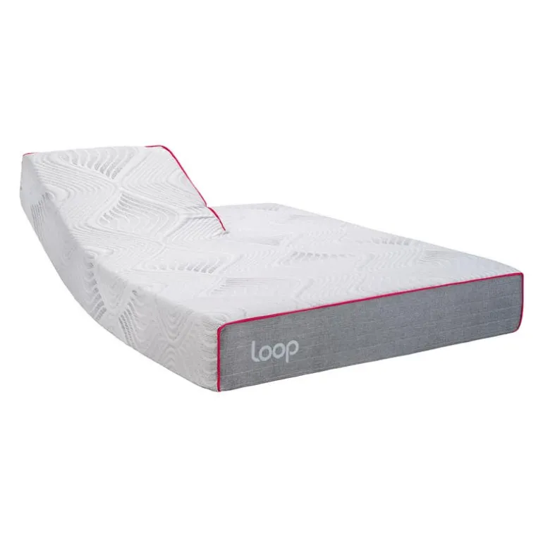 Queen Medium-Firm Split-Head Memory FoamMattress-in-a-Box - 60"
