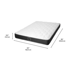 Queen Medium-FirmMattress with Springs - 60"