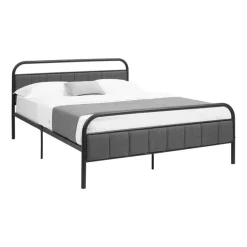 Queen Metal Bed with Headboard (60
