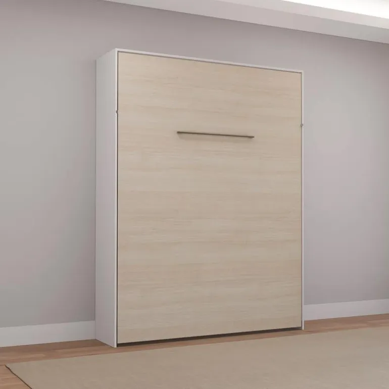 Queen Murphy Bed - Grey