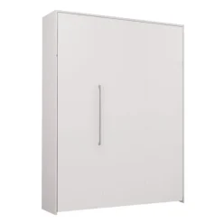 Queen Murphy Bed - White