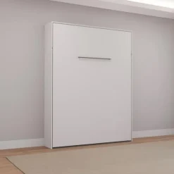 Queen Murphy Bed - White