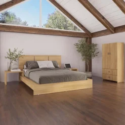 Queen Platform Bed (60")