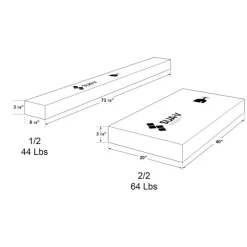 Queen Platform Bed (60'')
