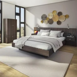 Queen Platform Bed (60