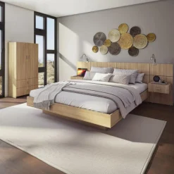 Queen Platform Bed (60