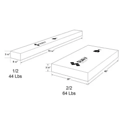 Queen Platform Bed (60'')
