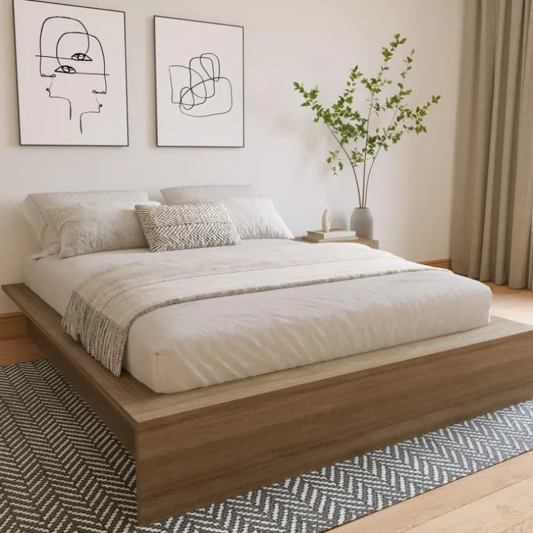Queen Platform Bed (60") - Nexera