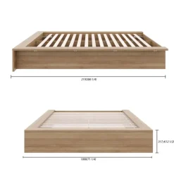 Queen Platform Bed (60