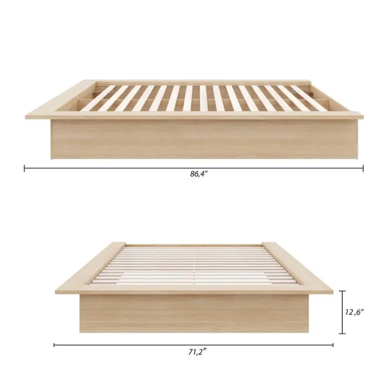 Queen Platform Bed (60") - Nexera