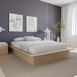 Queen Platform Bed (60