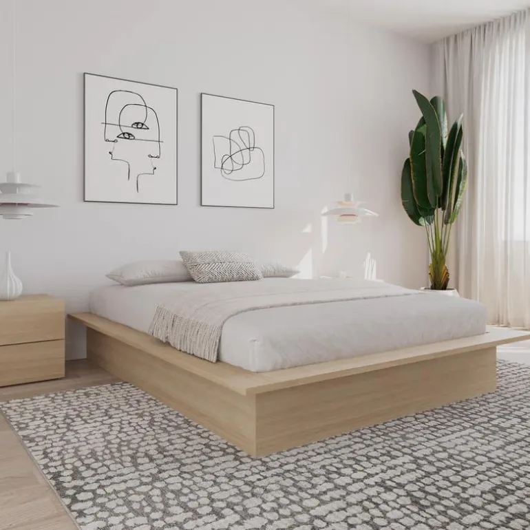 Queen Platform Bed (60") - Nexera