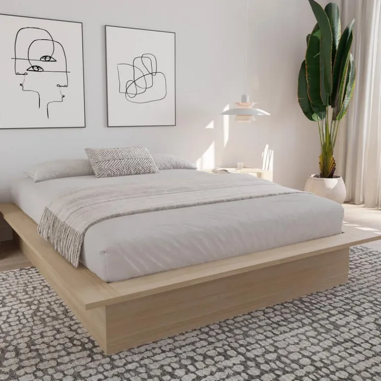 Queen Platform Bed (60") - Nexera