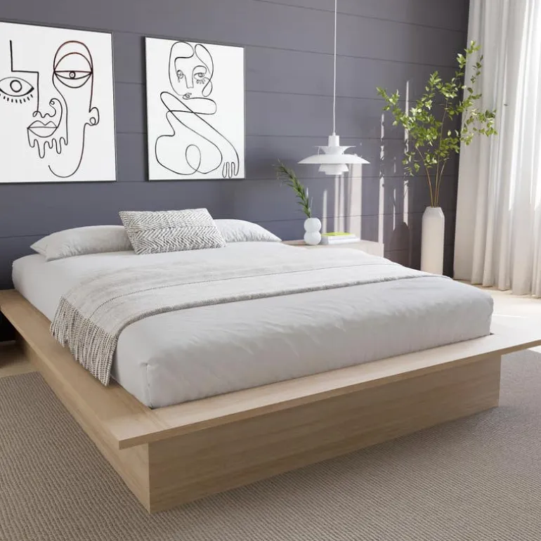 Queen Platform Bed (60") - Nexera