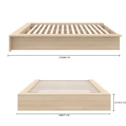 Queen Platform Bed (60") - Nexera