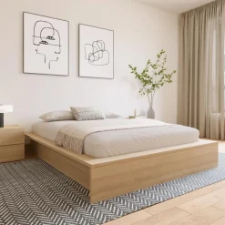 Queen Platform Bed (60") - Nexera
