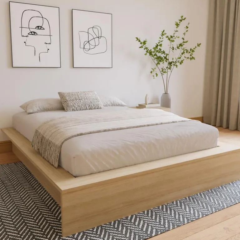 Queen Platform Bed (60") - Nexera