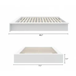 Queen Platform Bed (60") - Nexera