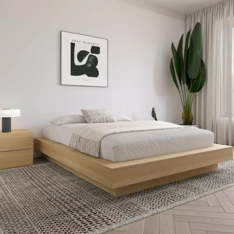 Queen Platform Bed (60") - Nexera