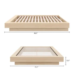 Queen Platform Bed (60