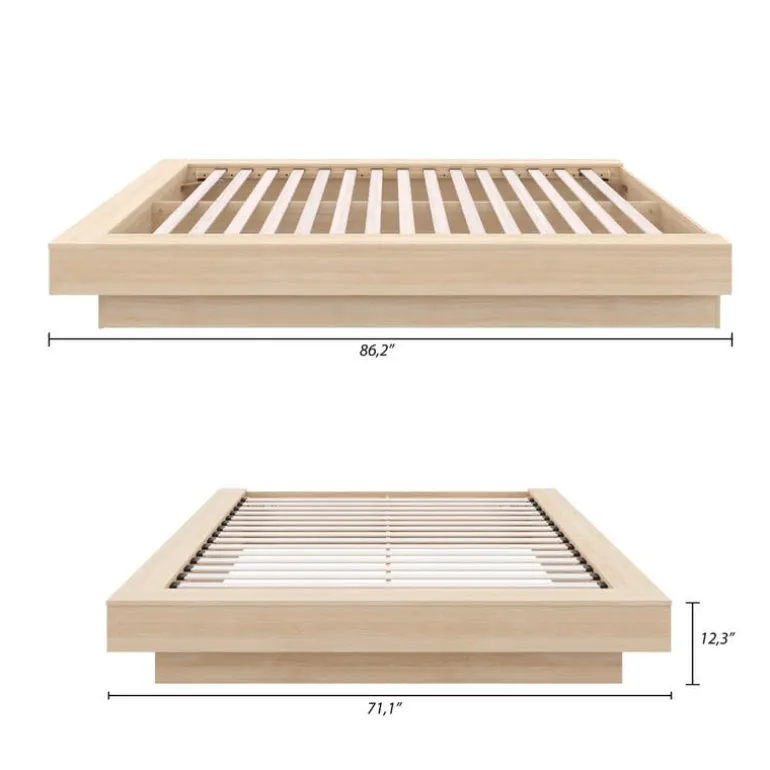 Queen Platform Bed (60") - Nexera