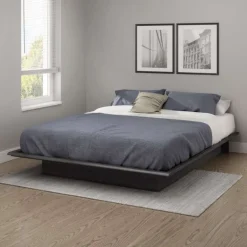 Queen Platform Bed (60'') - South Shore