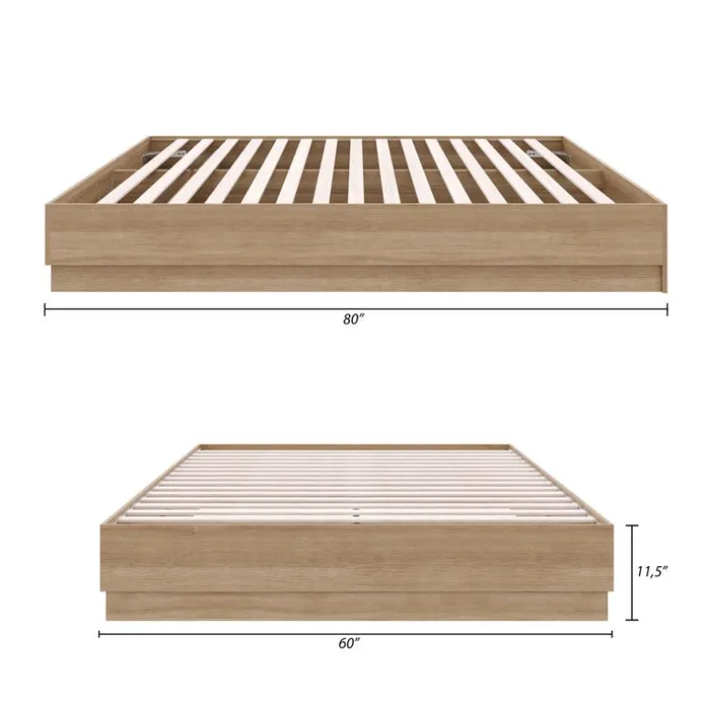 Queen Platform Bed - Nexera