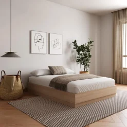 Queen Platform Bed - Nexera