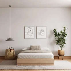 Queen Platform Bed - Nexera