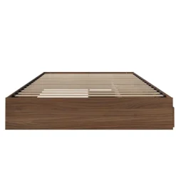 Queen Platform Bed with 3-Drawer Storage (60