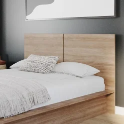 Queen Platform Bed with Headboard (60