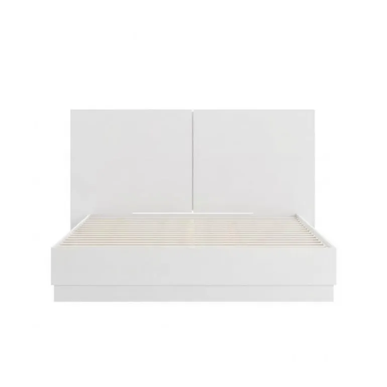 Queen Platform Bed with Headboard (60") - Nexera