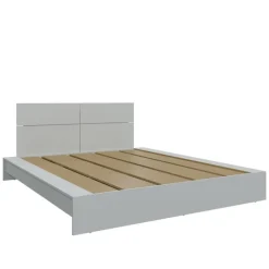 Queen Platform Bed with Headboard (60")