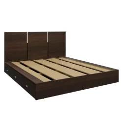 Queen Platform Bed with Headboard (60