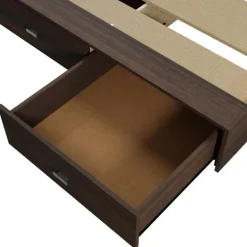 Queen Platform Bed with Headboard (60