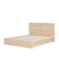 Queen Platform Bed with Headboard (60") - Nexera