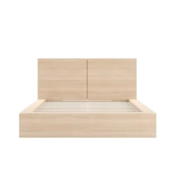 Queen Platform Bed with Headboard (60