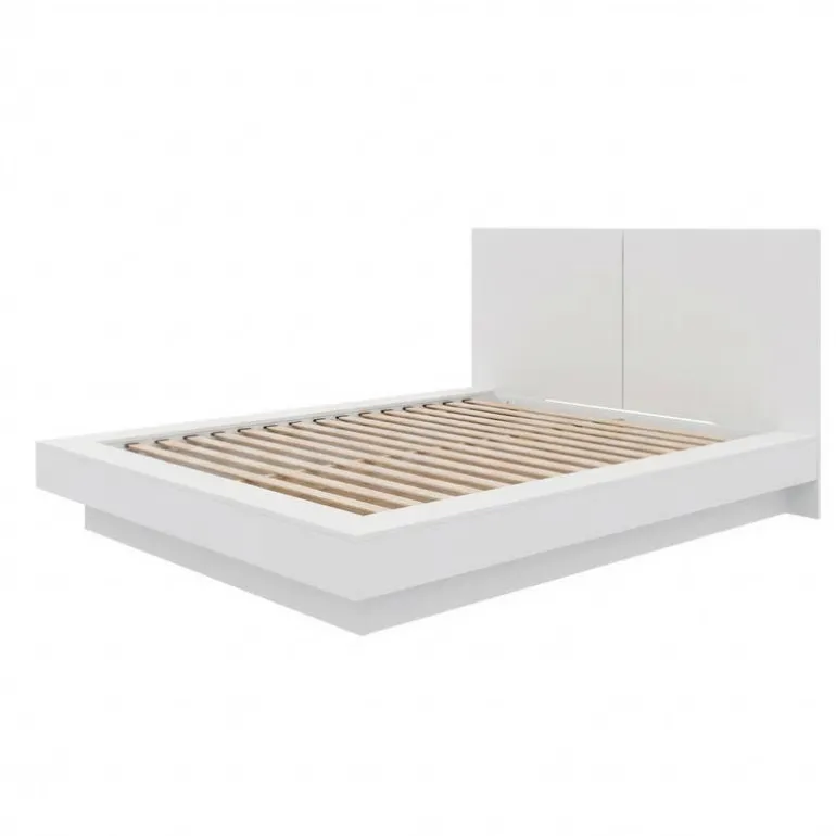 Queen Platform Bed with Headboard (60") - Nexera
