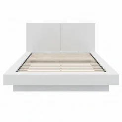 Queen Platform Bed with Headboard (60