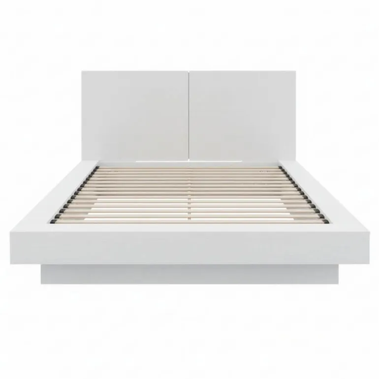Queen Platform Bed with Headboard (60") - Nexera