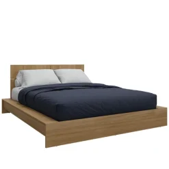 Queen Platform Bed with Headboard (60