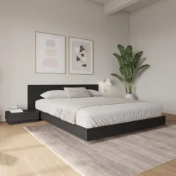 Queen Platform Bedroom Set (60") - 4 pcs - Nexera