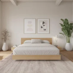 Queen Platform Bedroom Set (60