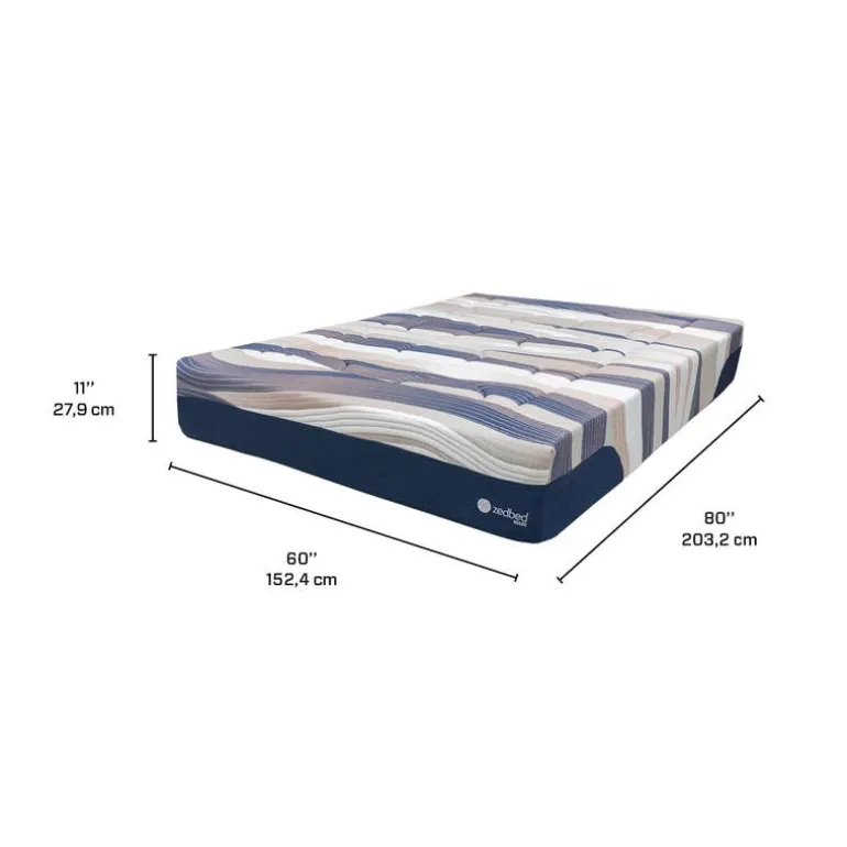 Queen Plush Mattress with Pocket Coils - 60"